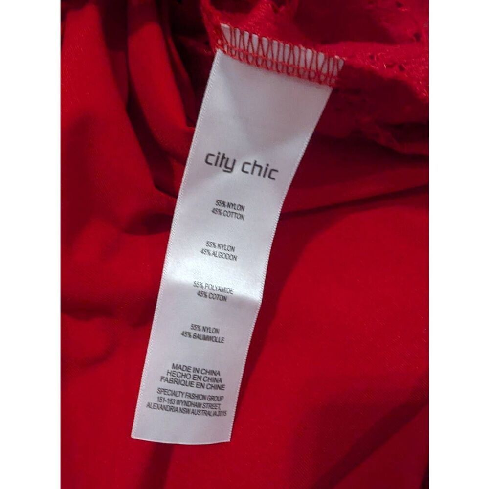 City Chic Lace Top (Matching Tank Underneath) - Picture 12 of 12